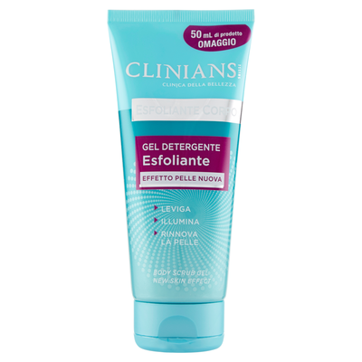 Clinians Esfoliante Corpo Gel Detergente 200 ml