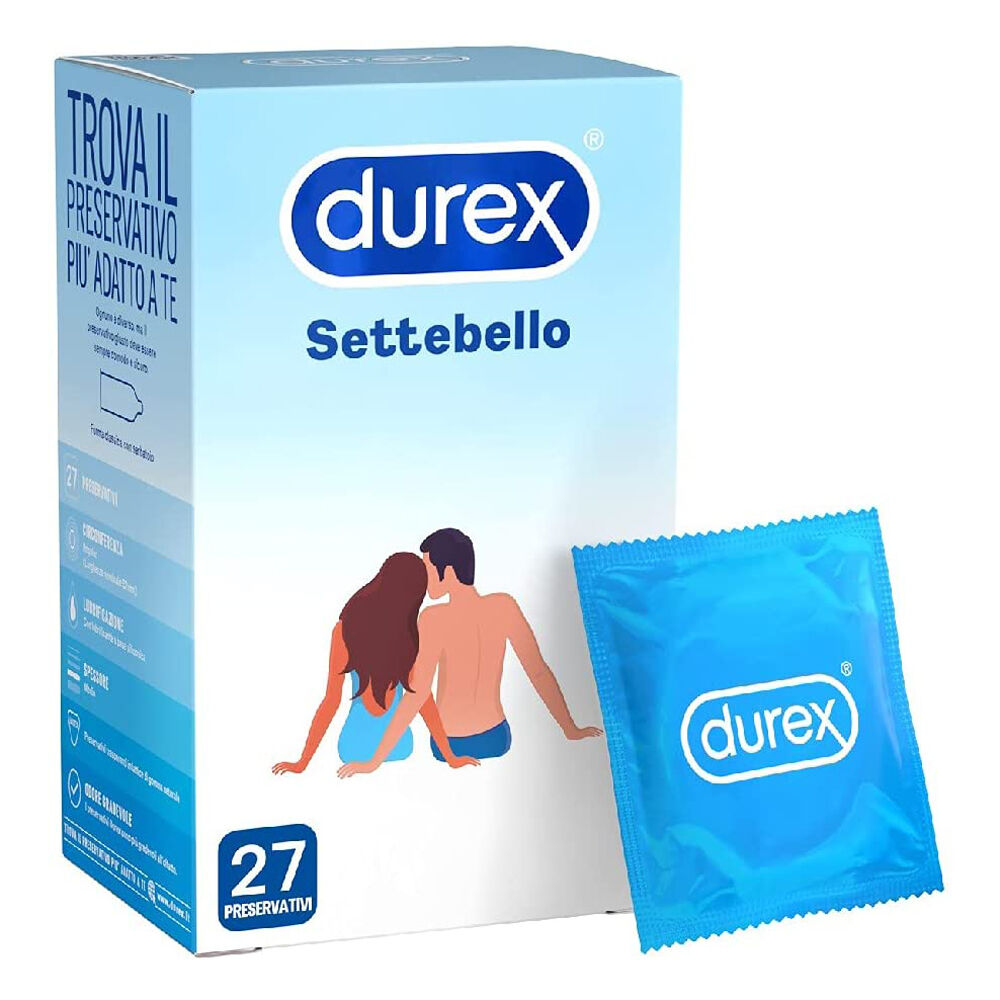 Durex Preservativi Settebello Classico 27 Profilattici, , large