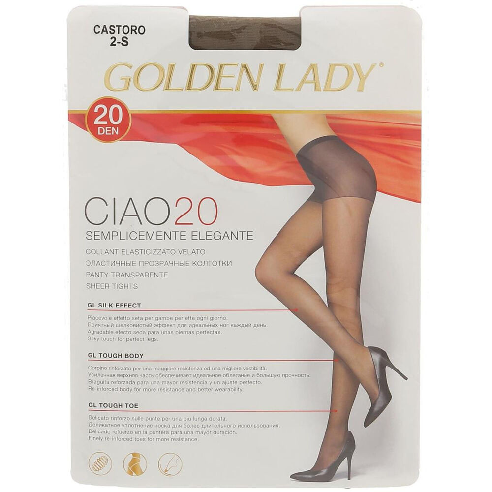 Golden Lady Ciao20 Castoro 20 Denari Taglia 2, , large image number null