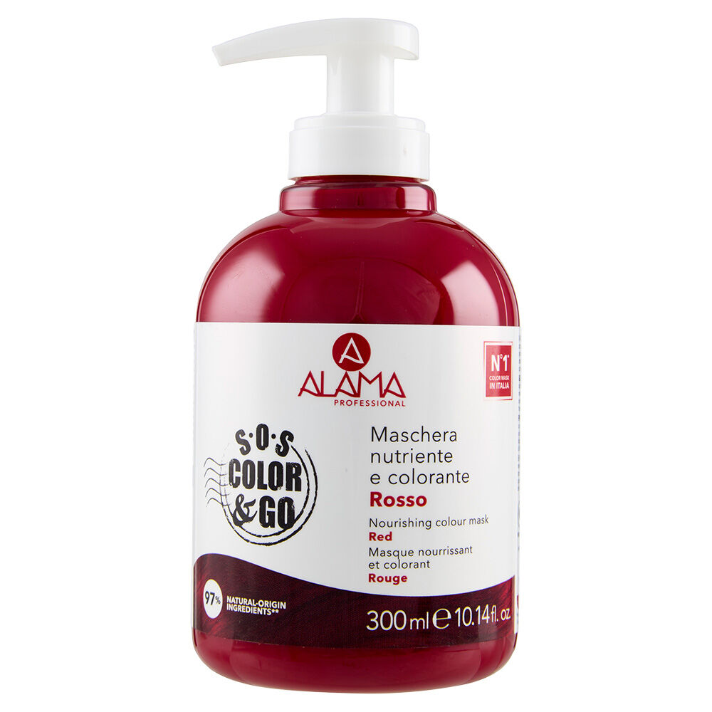 Alama Professional Maschera Colorante Rosso 300 ml	, , large