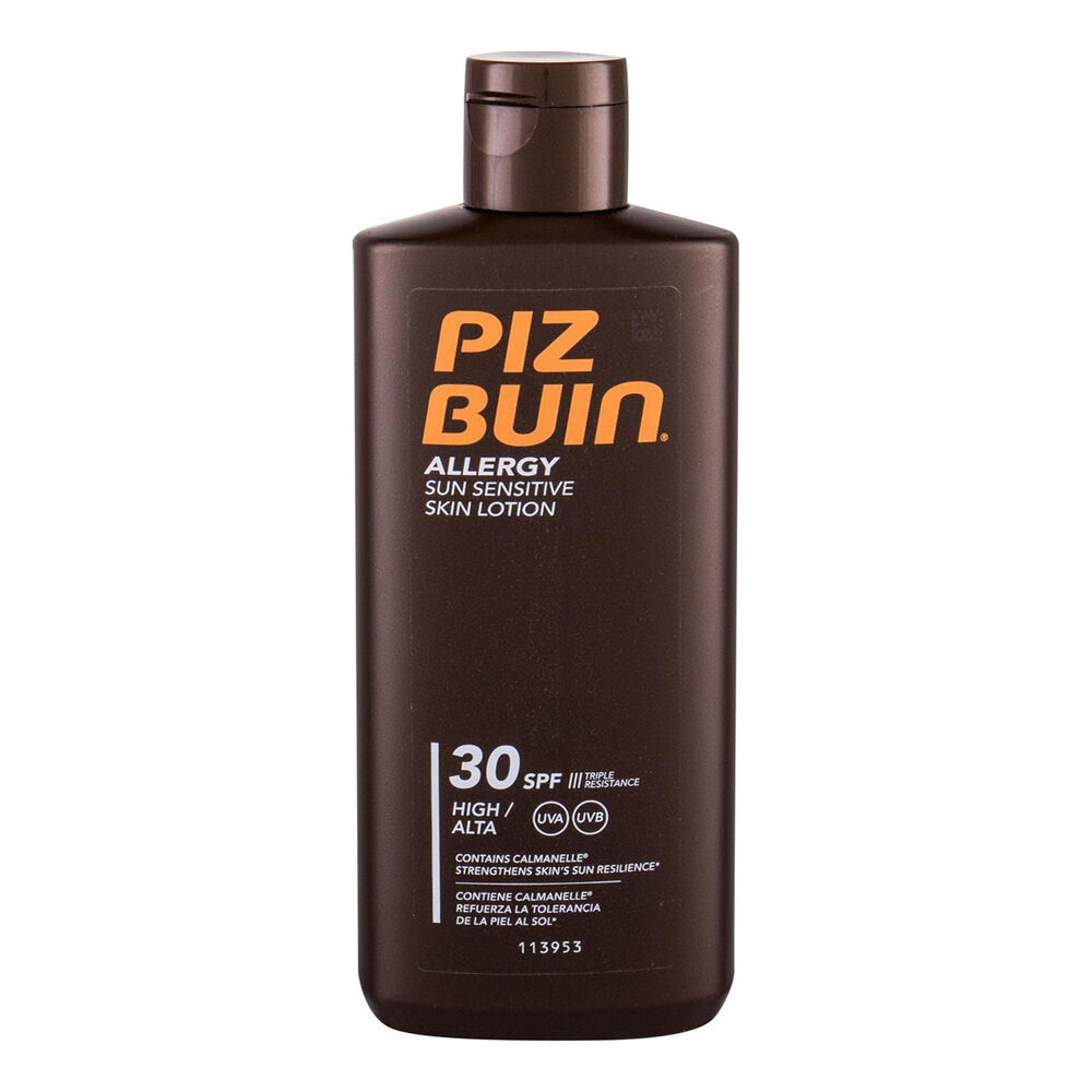 Piz Buin Allergy Sun Sensitive Skin Lotion 30+ SPF Very High 200 ml - -