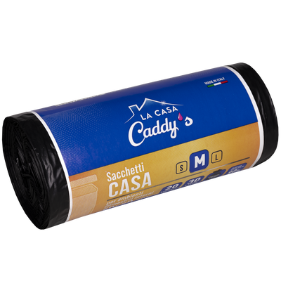 Caddy's Sacchetti M Nero 50x60 20 Pezzi