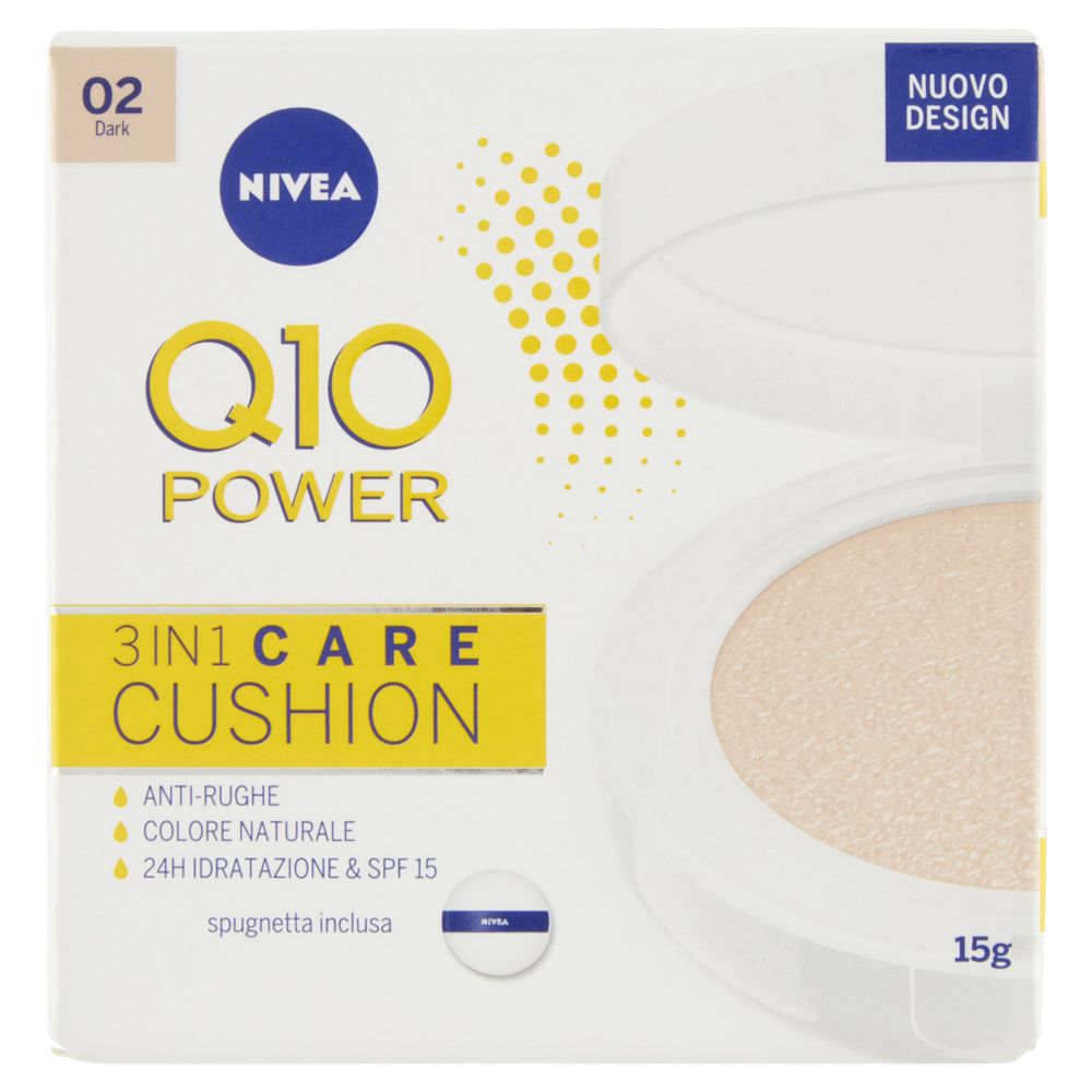 Nivea Visage Q10 Cushions Dark 15ml - -