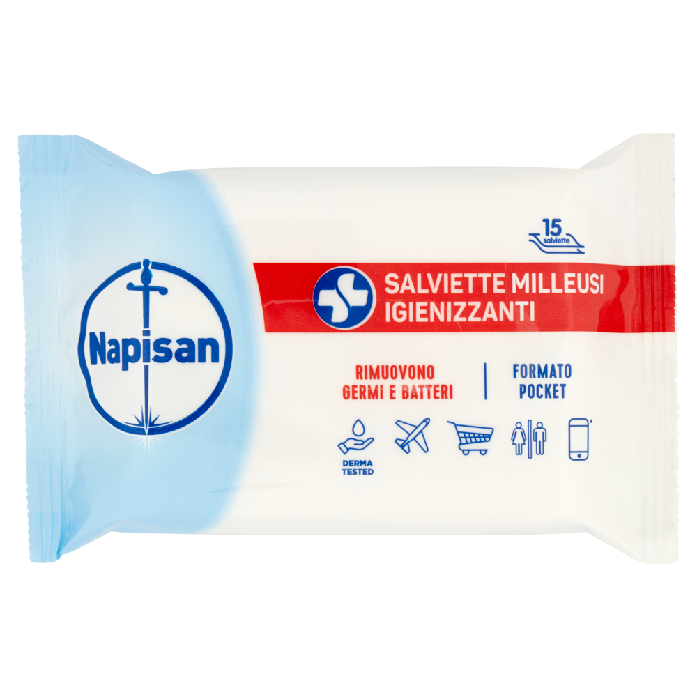 Napisan Salviette Igienizzanti - Profumazione Assortita, , large