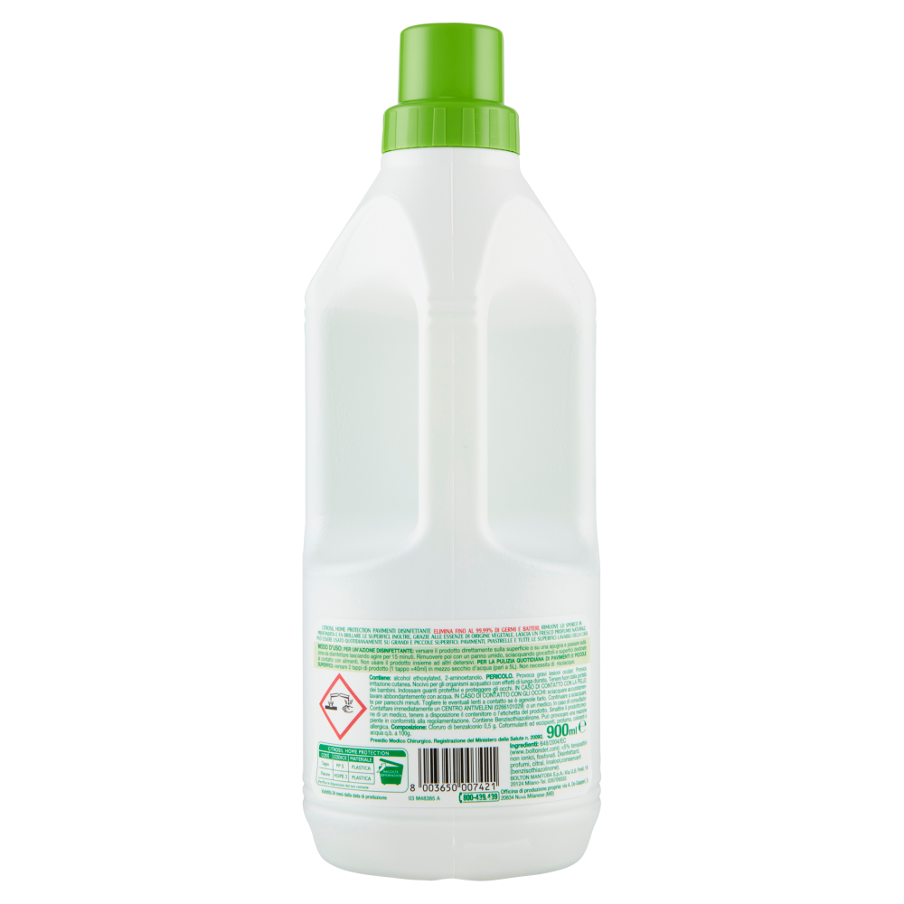 Citrosil Home Protection Pavimenti Disinfettante 900 ml, , large
