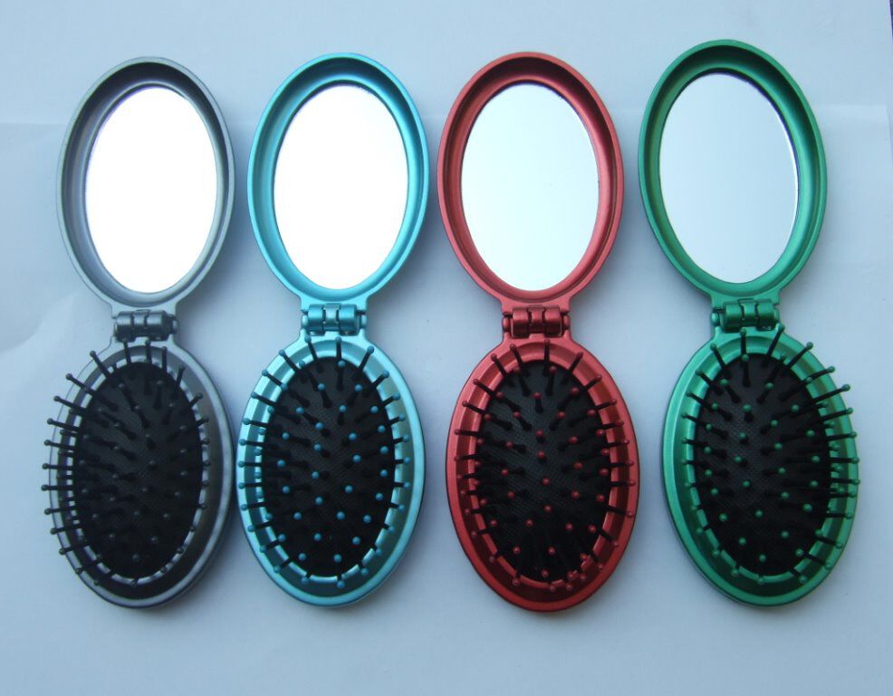 Royal Beauty Spazzola Viaggio Pieghevole con Specchio - -