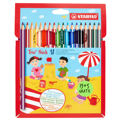 Stabilo Trio Matite Colorate Triangolari Ed Ergonomiche