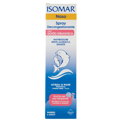 Isomar Naso Spray Decongestionante con Acido Ialuronico 100 ml