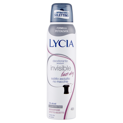 Lycia Invisible Dry Deodorante Spray 150 ml
