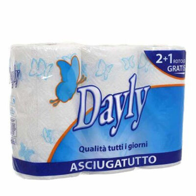 Dayly Asciugatutto 3 Rotoli 2 Veli	
