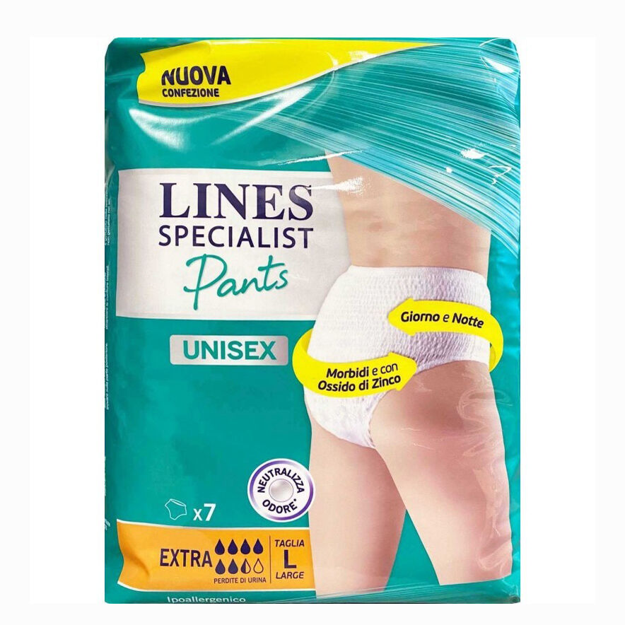 Lines Specialist Pants Extra Unisex Large 7 Assorbenti - -