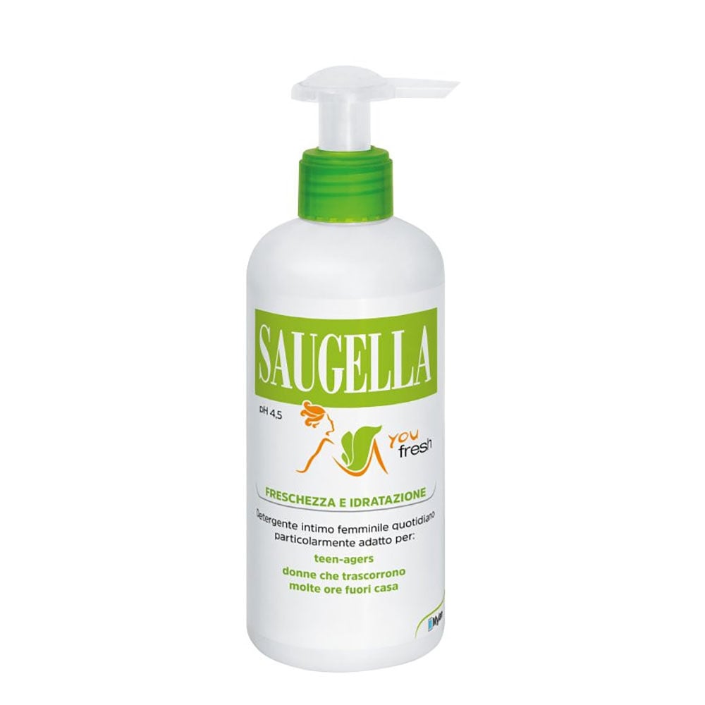Saugella You Fresh Detergente Intimo Rinfrescante pH 4.5 200 ml - - - Immagine 1