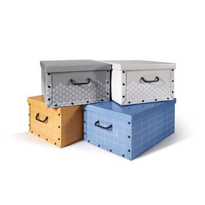 Perfetto Cartonbox Scatola Cartone 40x50x25 cm - Colori Assortiti