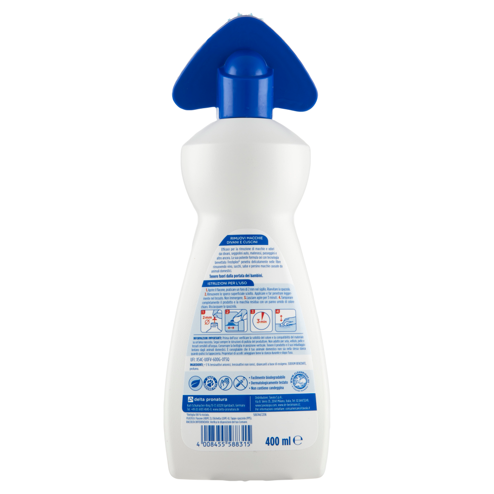 Dr. Beckmann Rimuovi Macchie Divani e Cuscini con Spazzola Soft Brush 400ml	, , large