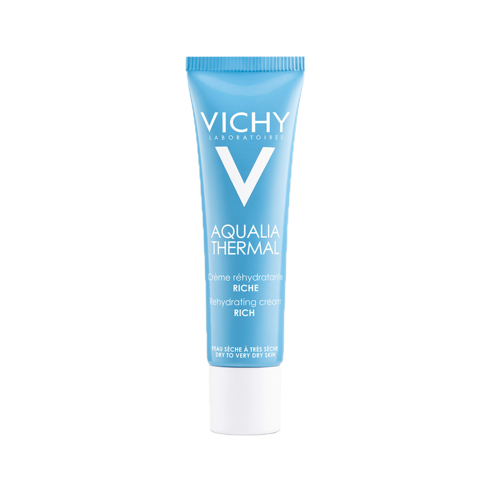 Vichy Aqualia Crema Viso Idratante Ricca 30 ml, , large