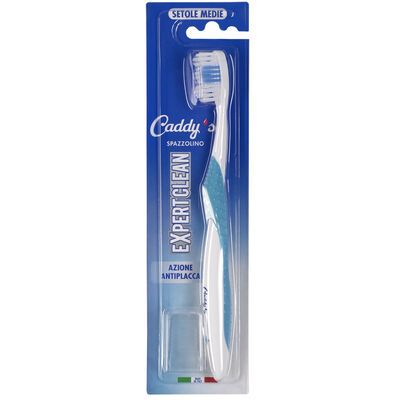 Caddy's Expert Clean Spazzolino Setole Medie