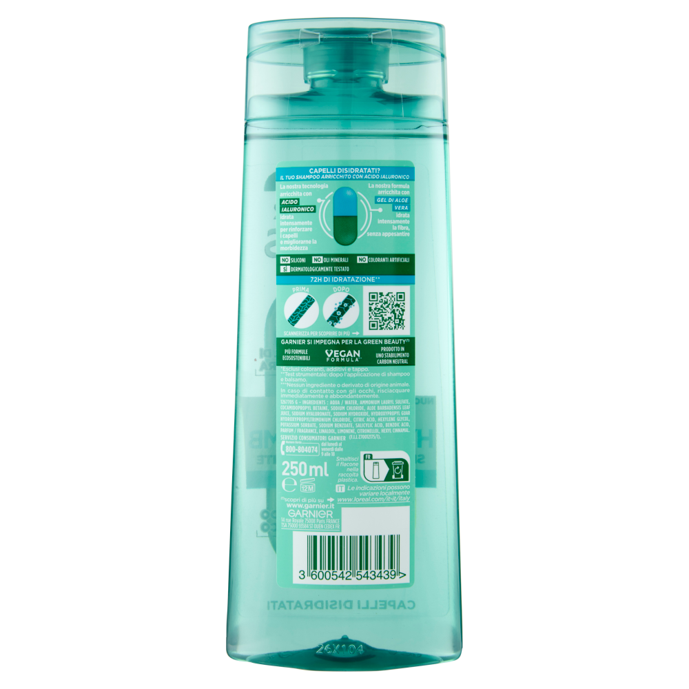 Fructis Shampoo Fortificante Aloe Vera 250 ml, , large