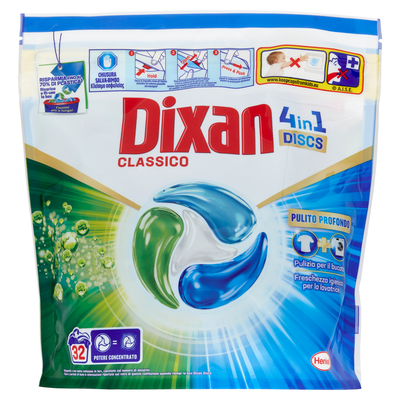 Dixan Discs Classico 32 Pz	