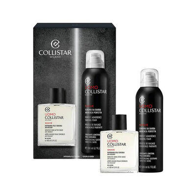 Collistar Uomo Cofanetto Schiuma da Barba 200ml e Dopobarba 100mk