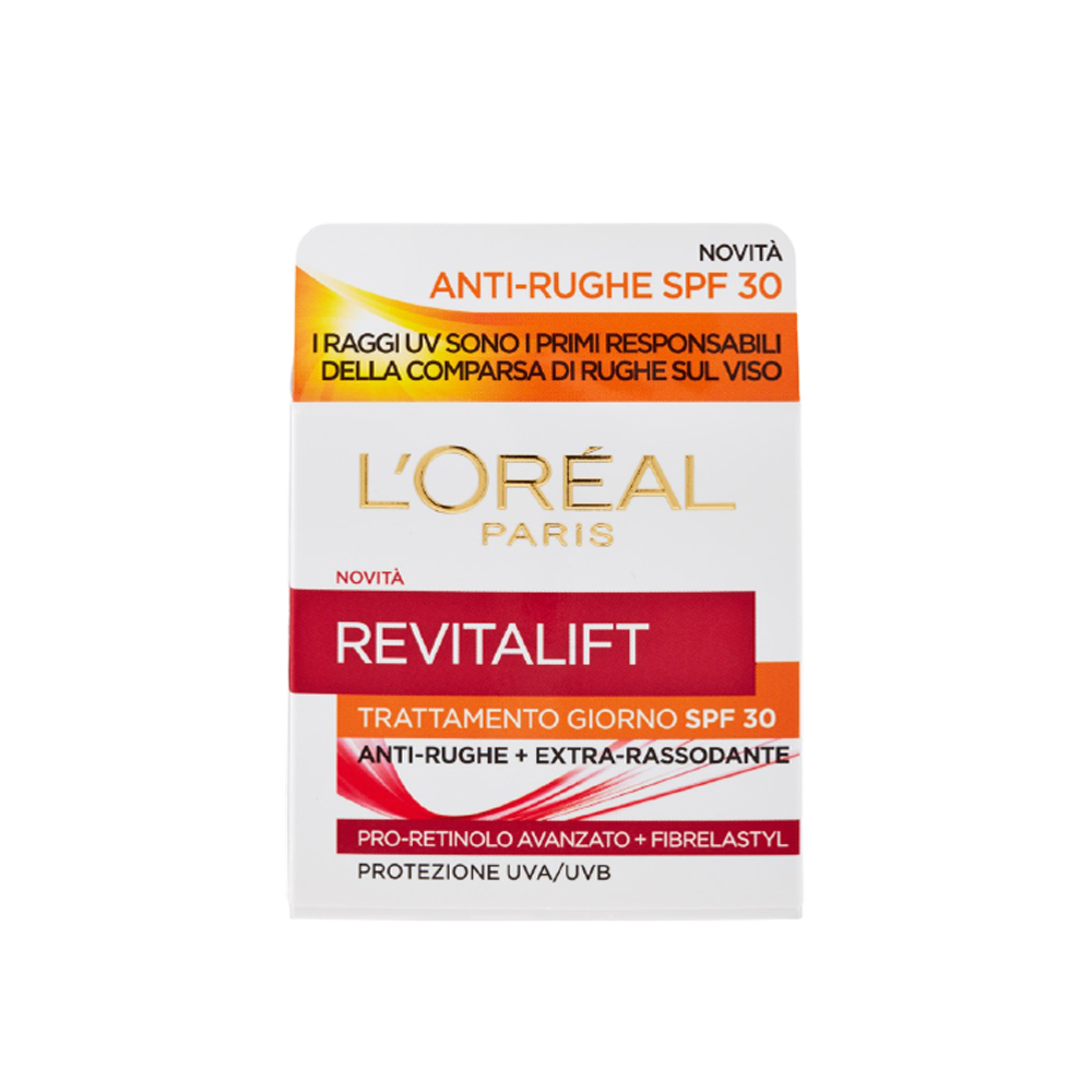 L'Oreal Paris Revitalift Trattamento Giorno SPF 30 Anti-Rughe + Extra-Rassodante 50 ml - -