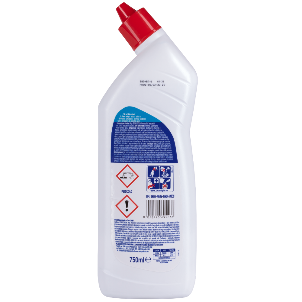 Caddy's Wc Gel Disincrostante  750ml, , large