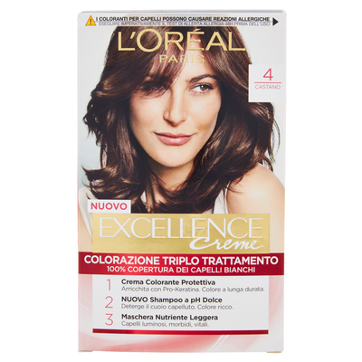 Excellence Crema Colorante Castano N.4