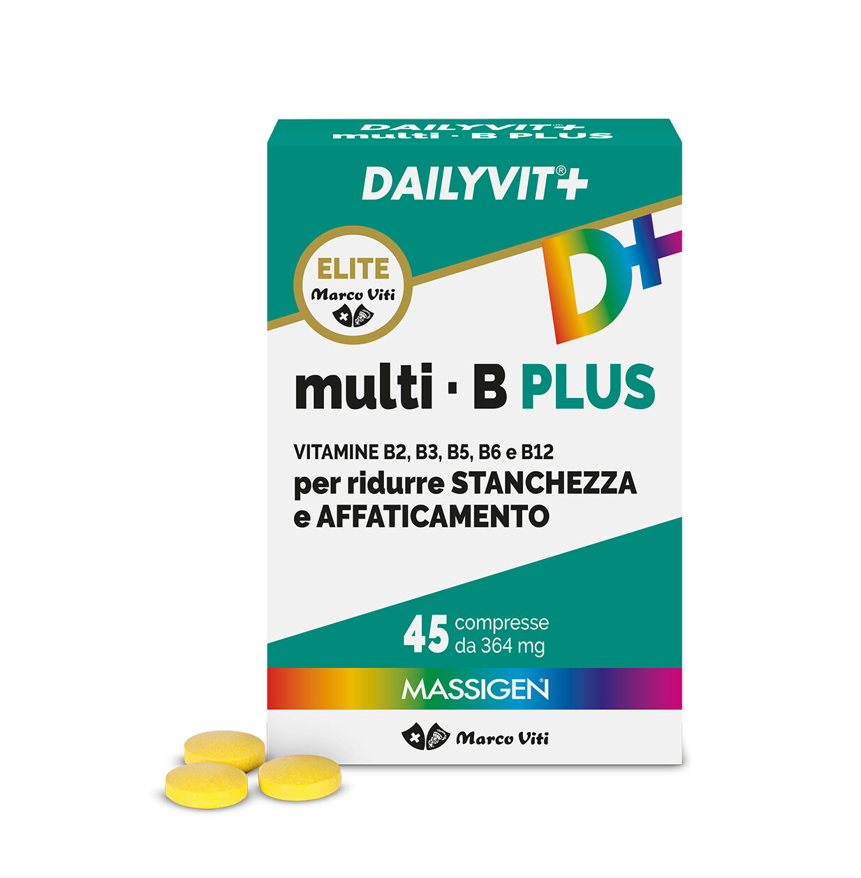 Massigen Dailyvit Multi-B Plus 45 Compresse - -