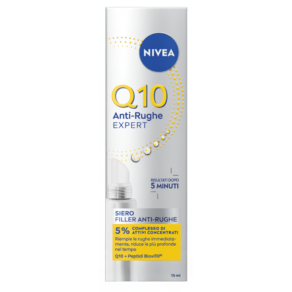 Nivea Q10 Anti-Rughe Expert Filler Siero Anti-rughe Mirato 15 ml, , large