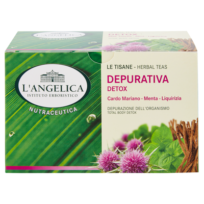L'Angelica Nutraceutica le Tisane Depurativa Detox 20 Filtri 40 g