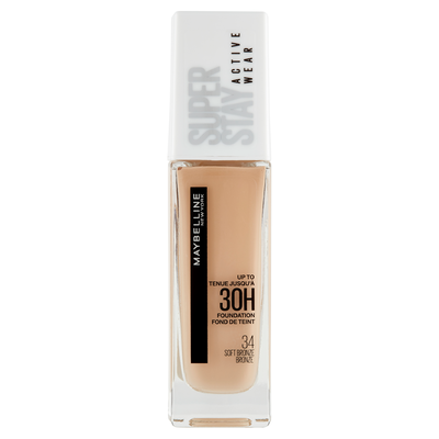 Maybelline SuperStay 30H Active Wear Fondotinta N.34