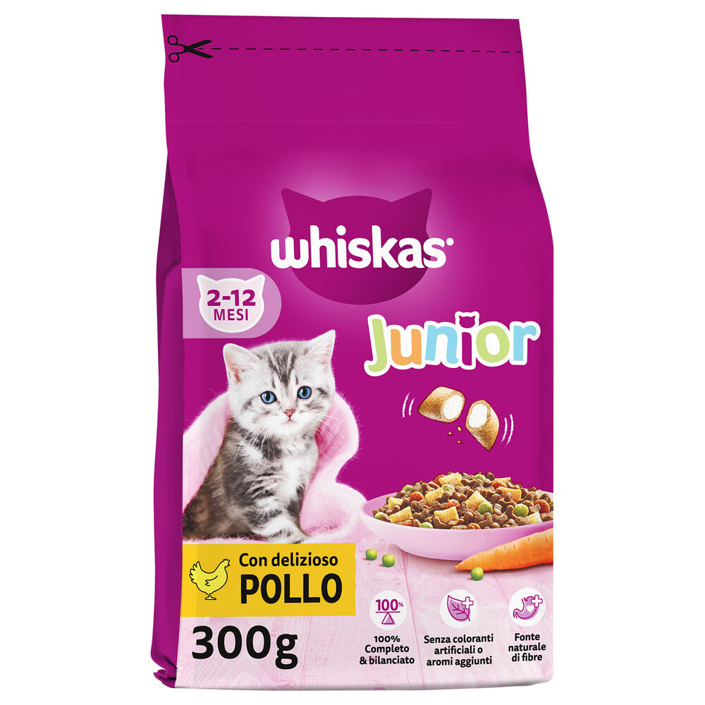 Whiskas Junior (2-12 mesi) 300 g, , large