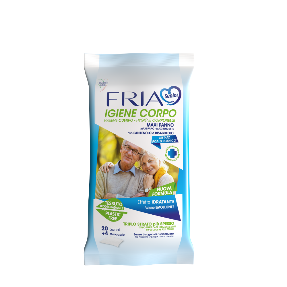 Fria Senior Salviette Corpo 24 Pezzi, , large