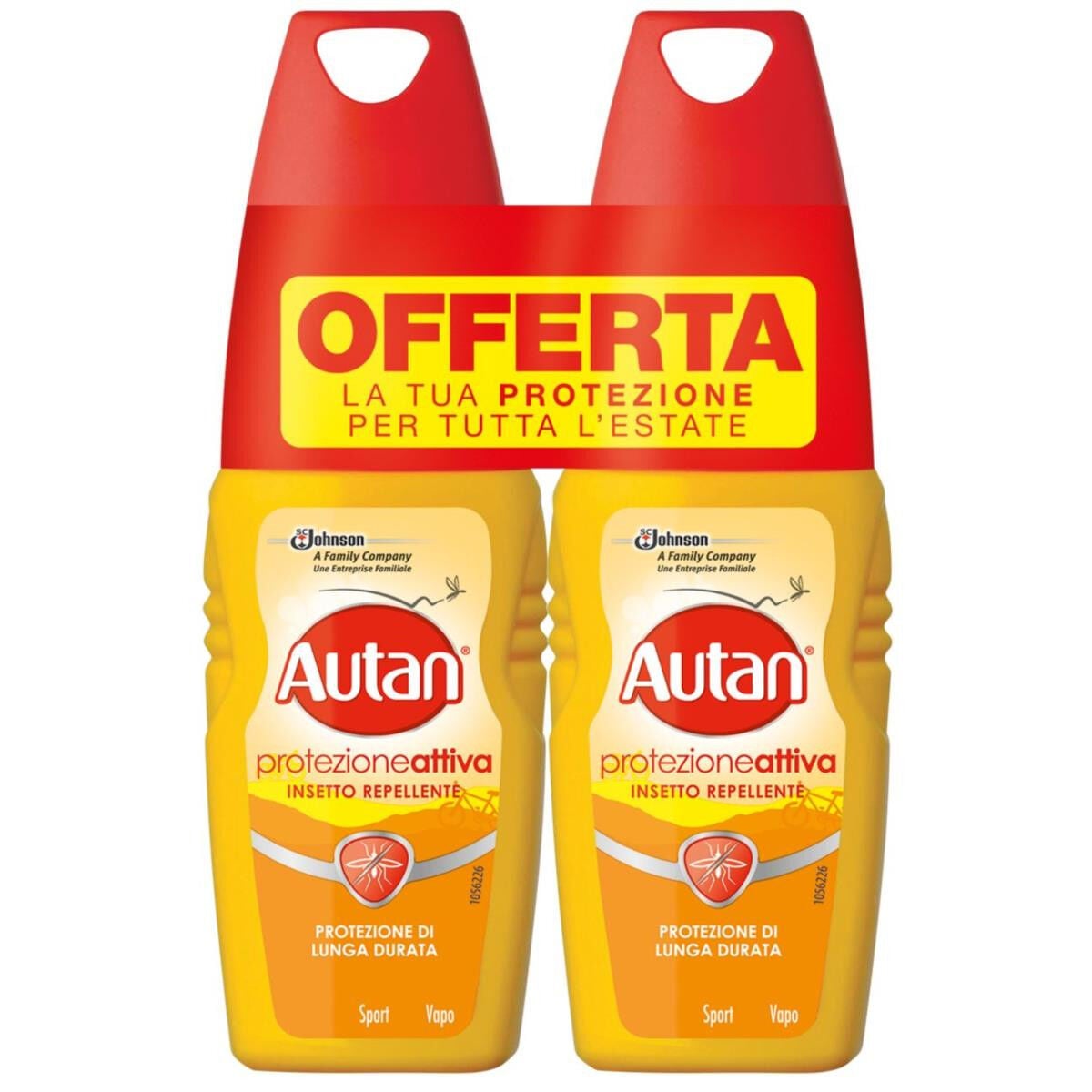 Autan Active Vapo 100 ml 2 Pezzi - -