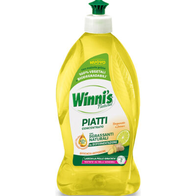 Winni's Naturel Detersivo Piatti Bergamotto e Zenzero 480ml