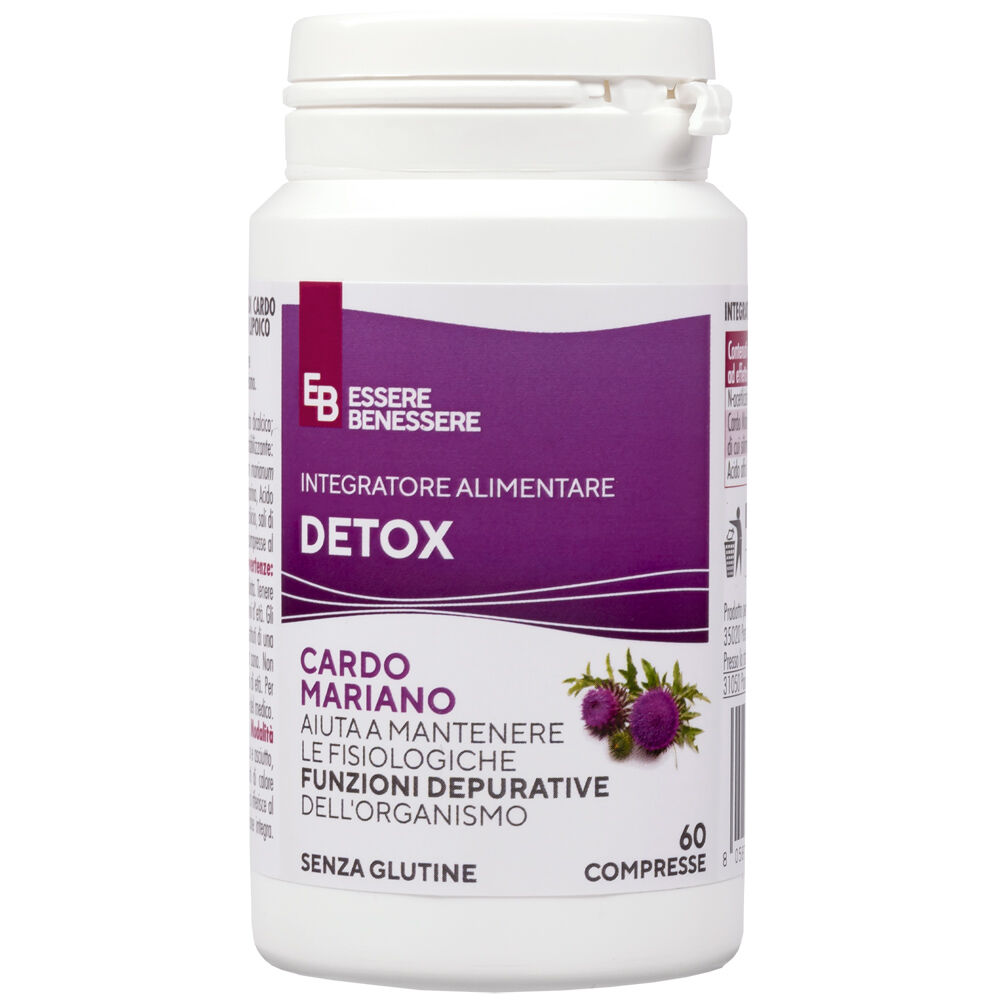 Essere Benessere Integratore Detox 60 Compresse , , large