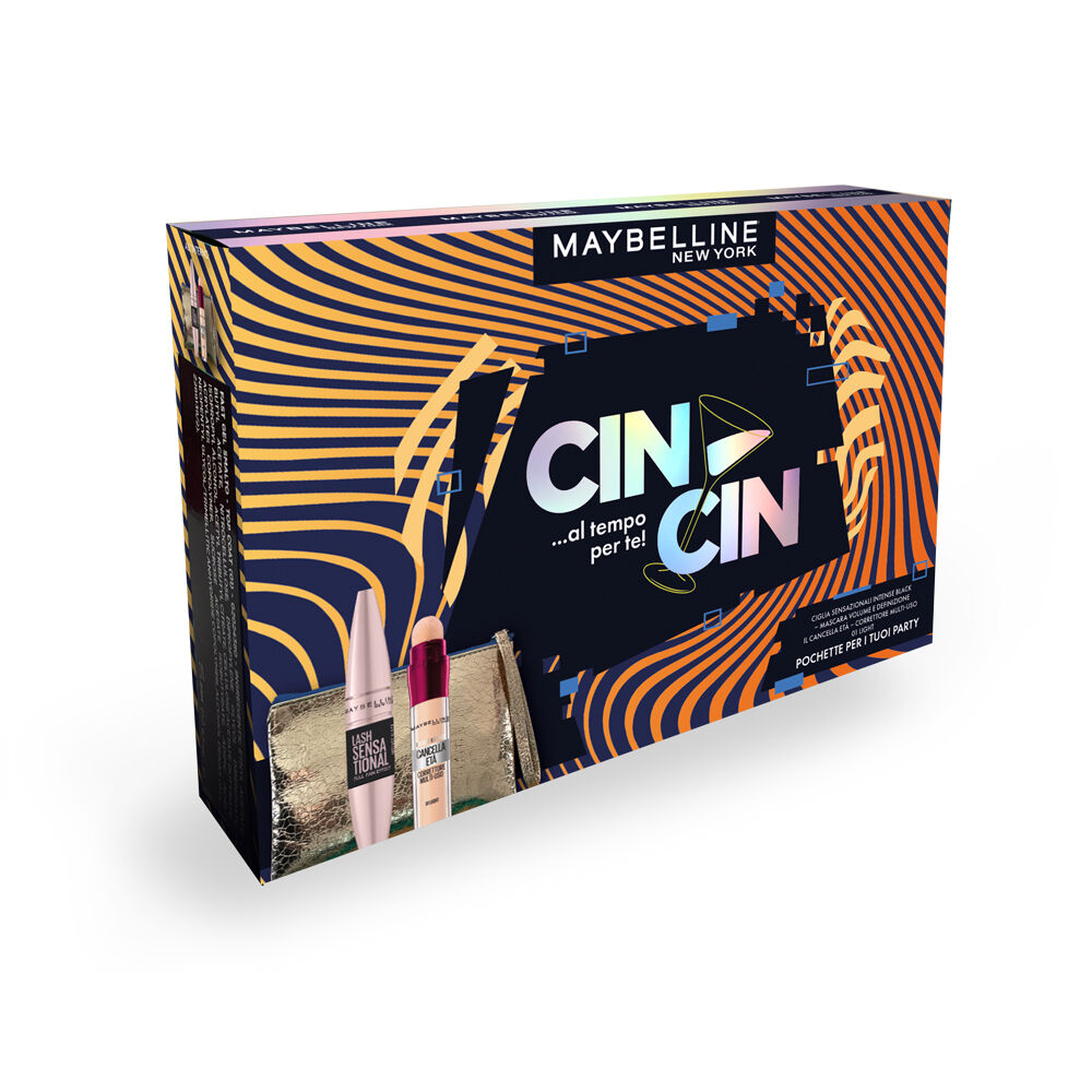 Maybelline Correttore Cancella Et&agrave; 01 + Ciglia Sensazionali Intense Black, , large