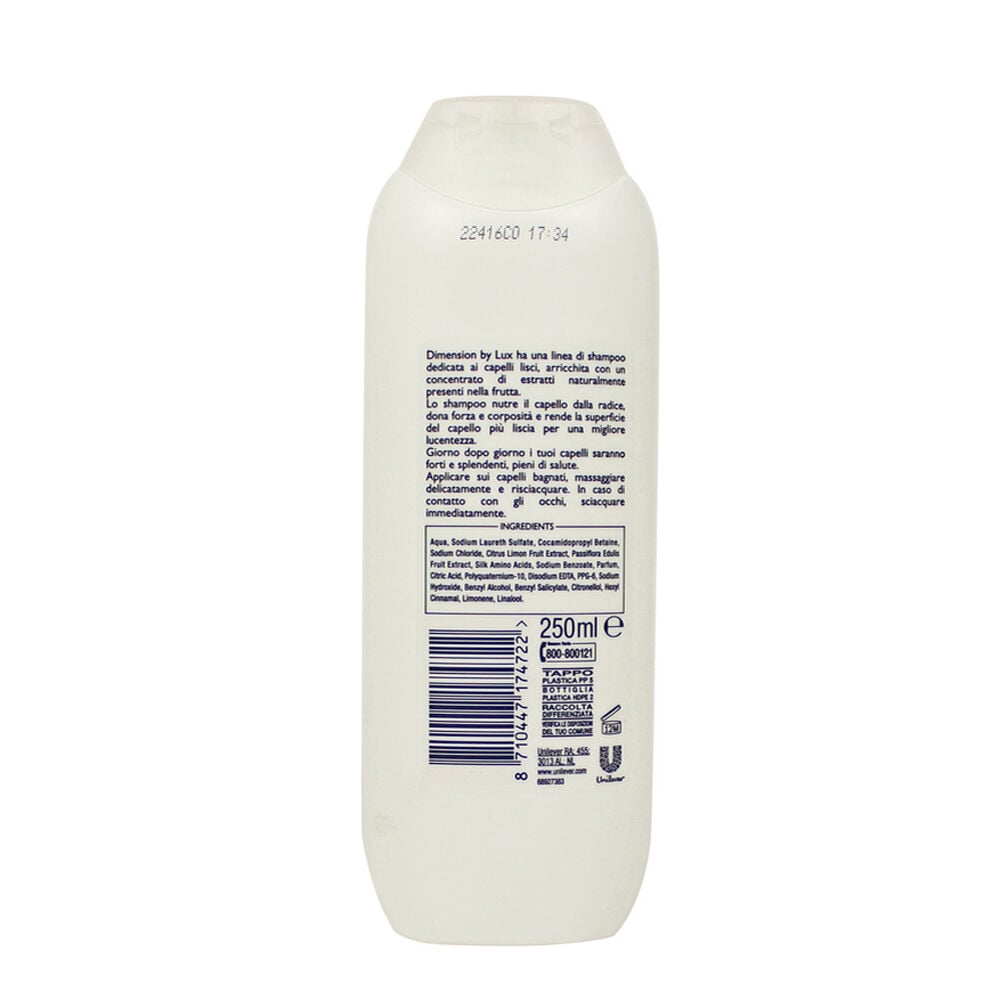 Dimension Shampoo 2in1 Capelli Lisci 250 ml, , large