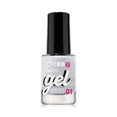 deBBY Smalto gelPOCKET N.01 Glitter Silver	