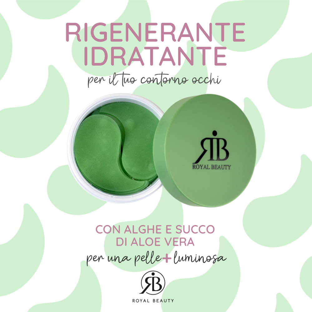 Royal Beauty Maschera Occhi in Idrogel Rigenerante e Idratante 30 Pezzi, , large