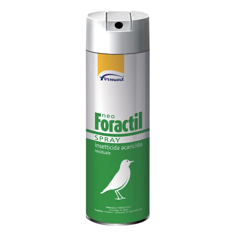Formevet Neoforactil Spray Antiparassitario Veterinario Per Uccelli, Cani E Gatti 300Ml - Immagine 9