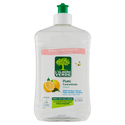 L' Albero Verde Limone Detersivo Piatti Concentrato 500 ml