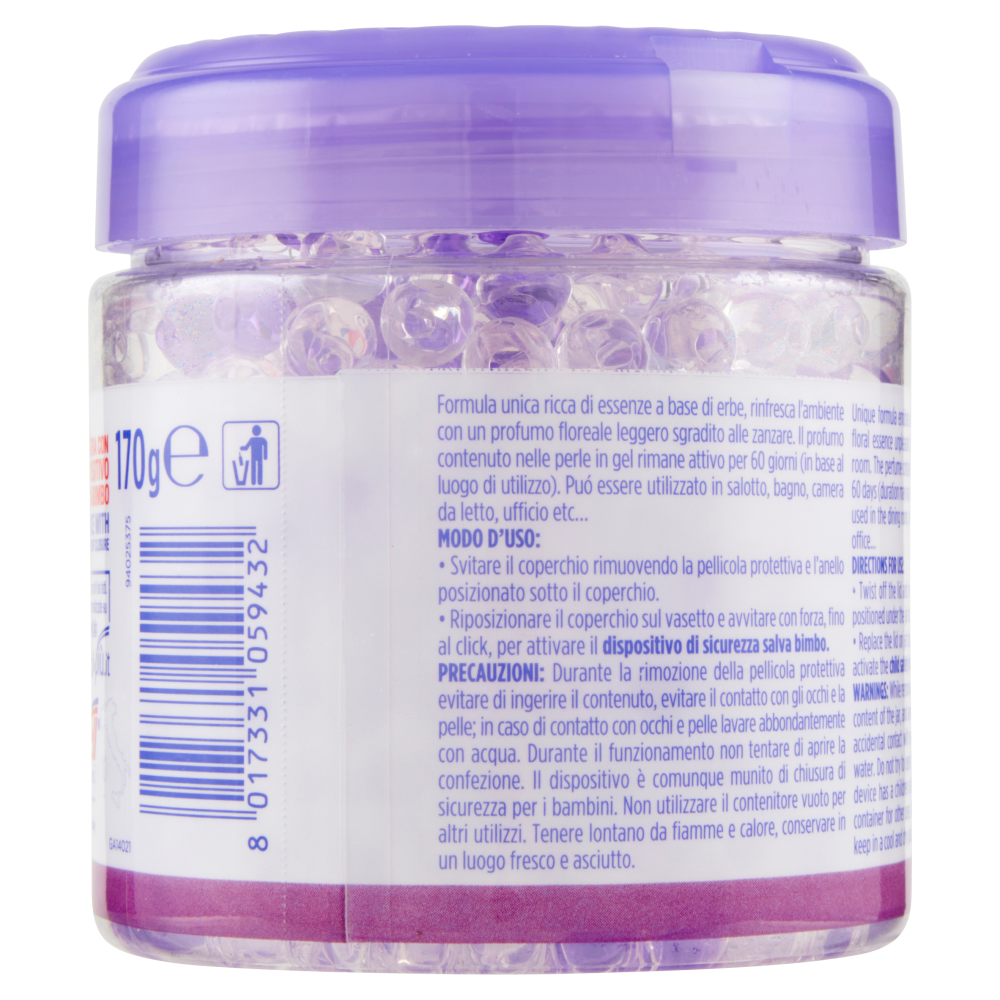Zanzarella Profumatore Naturale Anti-Zanzare Essenza Floreale, , large
