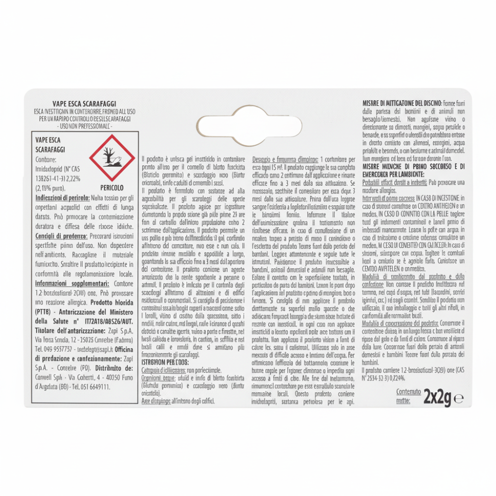 Vape Esca Scarafaggi 2 Esche, , large