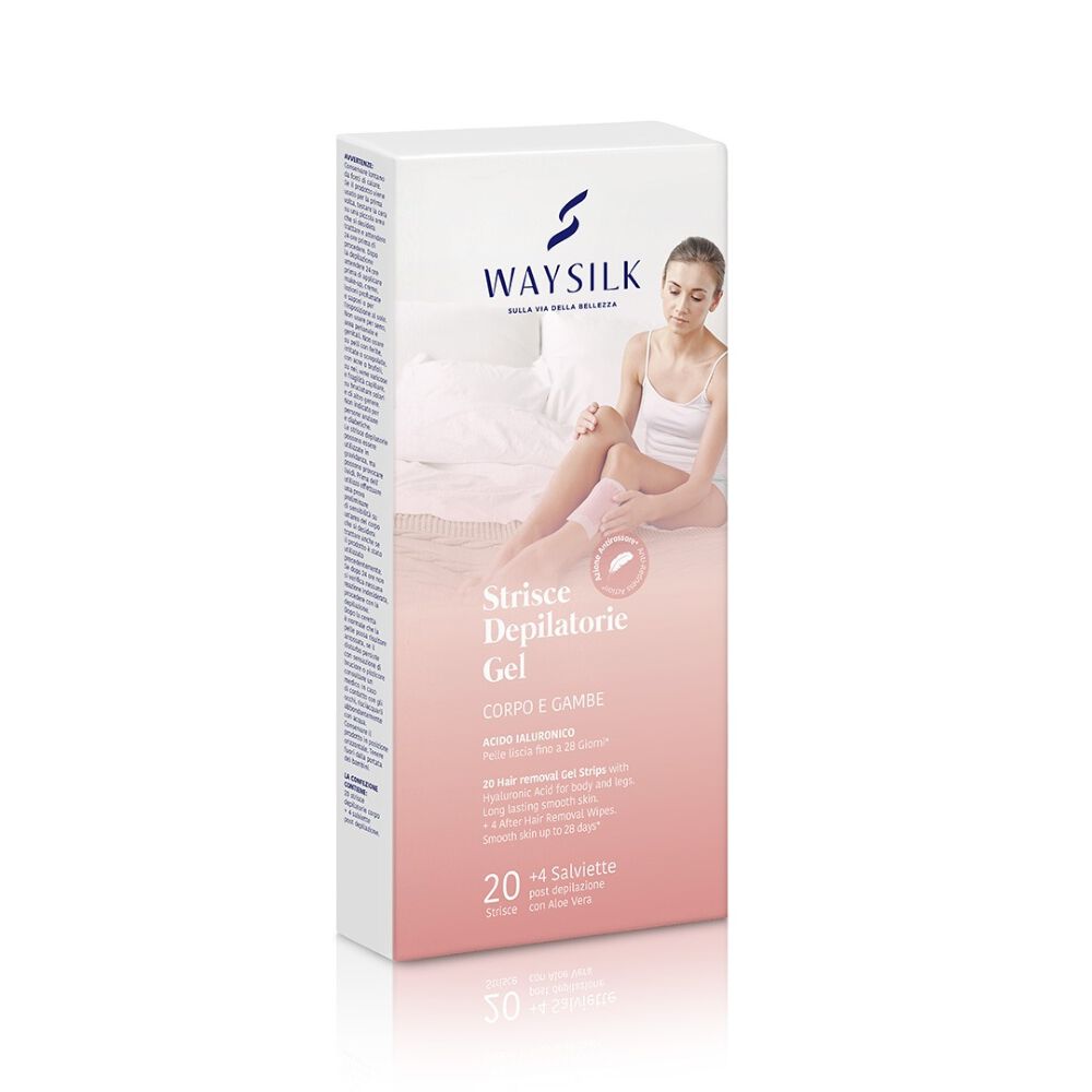 Waysilk Strisce Depilatorie Corpo Gel 20 Pezzi , , large