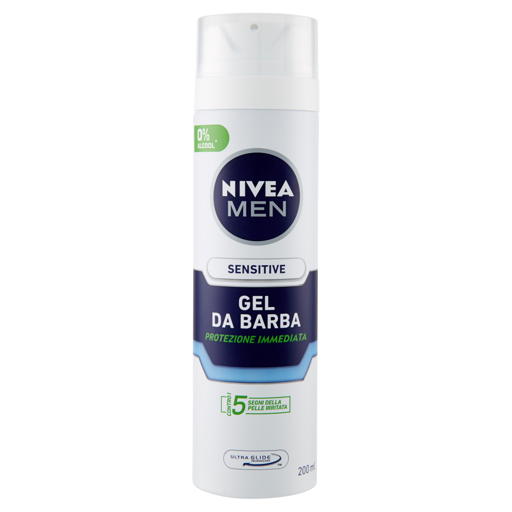 Nivea Men Sensitive Gel da Barba 200 ml - -