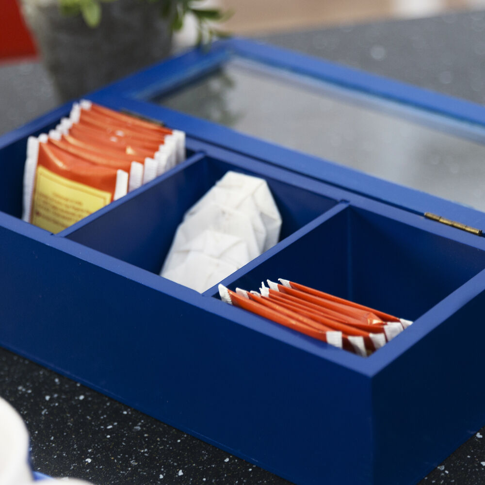 Tea Time Scatola Té 3 Scomparti - -