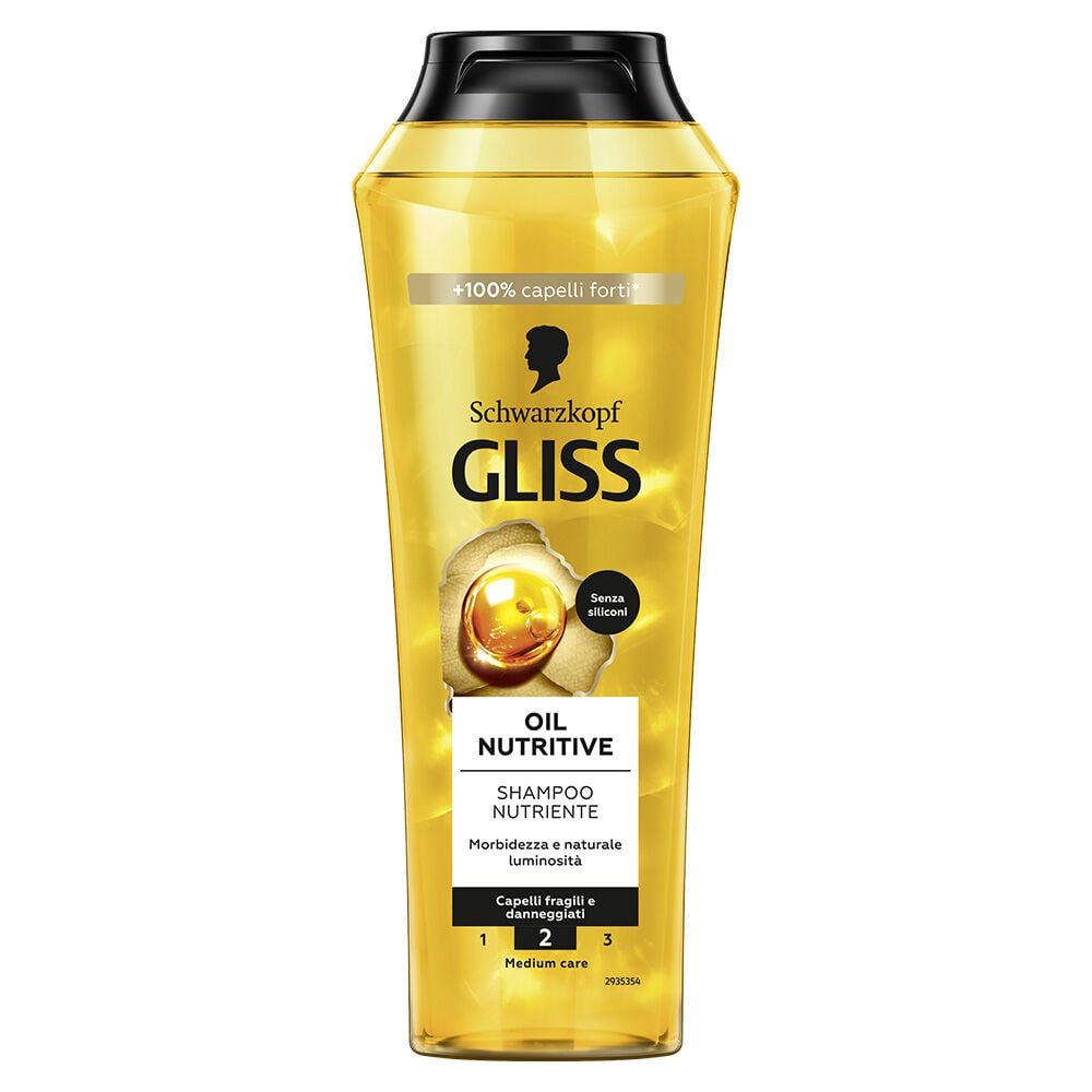 Gliss Hair Repair Olio Nutriente Shampoo 250 ml - - - Immagine 1