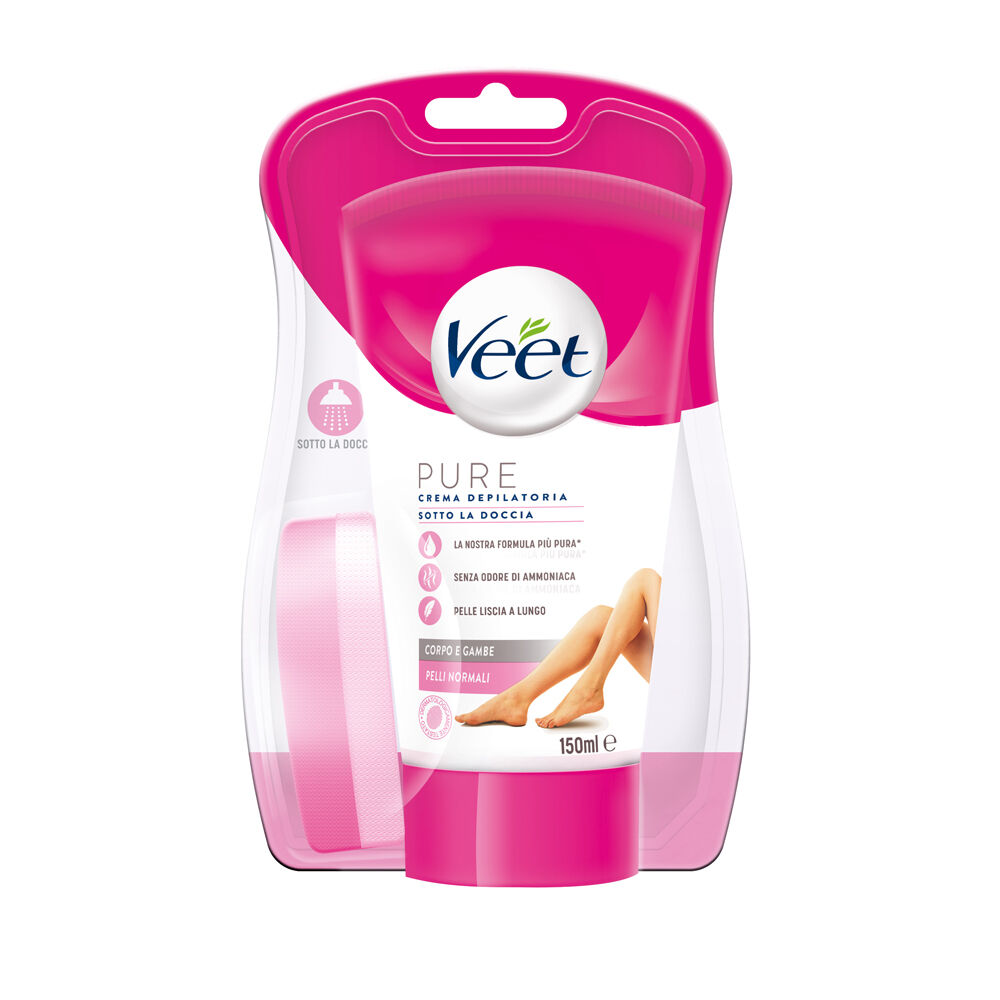 Veet Crema Sotto la Doccia Pelli Normali Silky Fresh Technology 150 ml,  Veet Crema Sotto la Doccia Pelli Normali Silky Fresh Technology 150 ml, , large