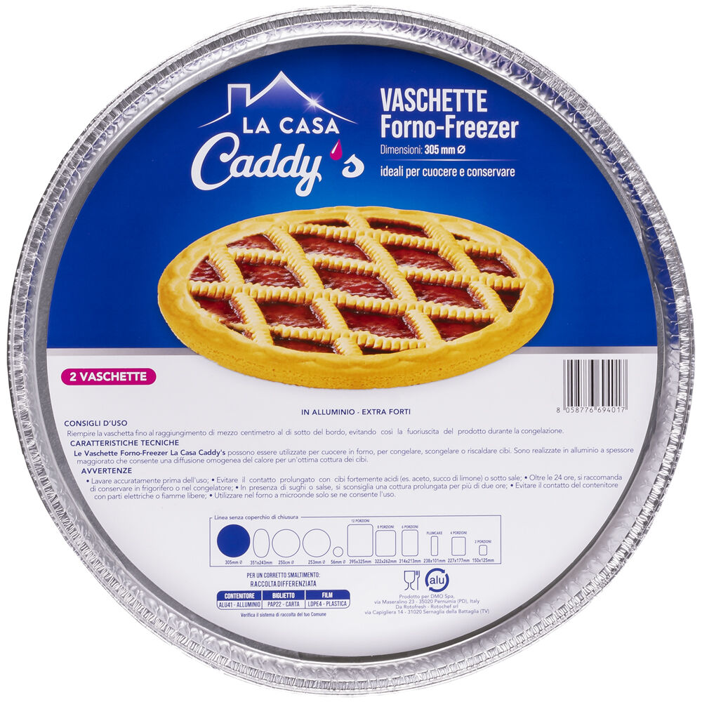 Caddy's Forno-Freezer 305 mm 2 Vaschette - -