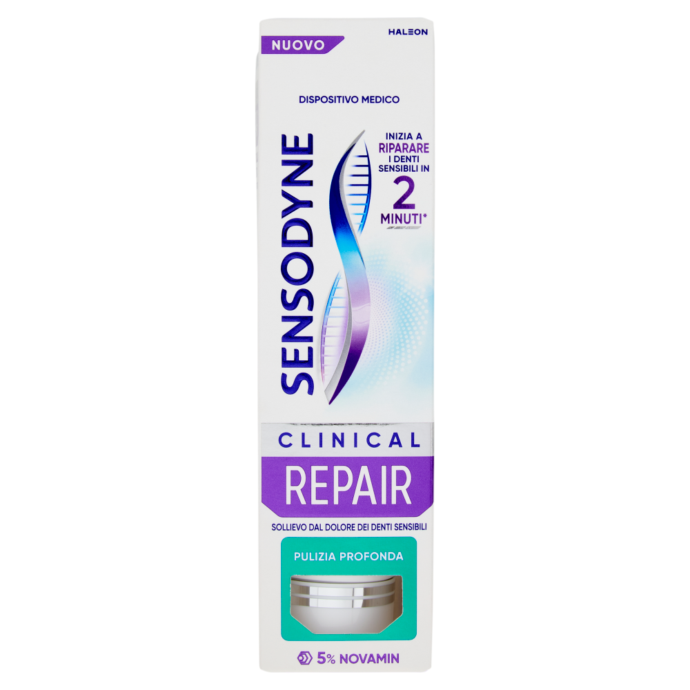 Sensodyne Clinical Repair Pulizia Profonda Menta 75ml, , large